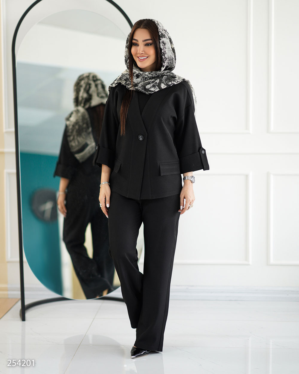 کت و شلوار مدل رایحه کد 255442