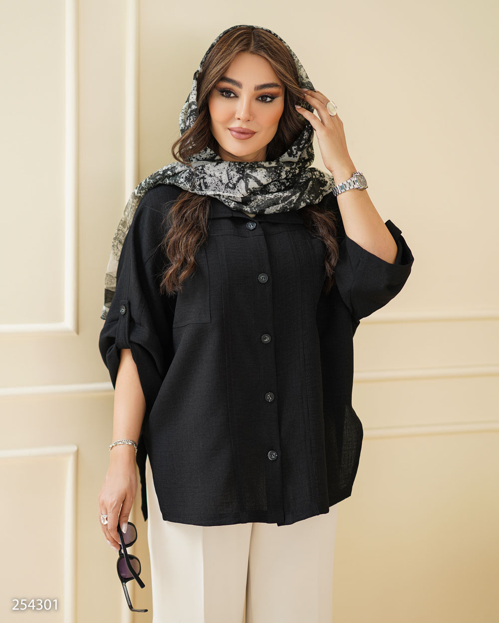 شومیز مدل پاتریانا کد 255443