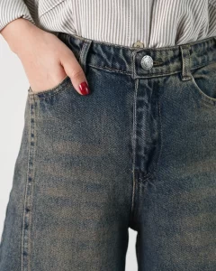 شلوار جین شافل بگ 1404