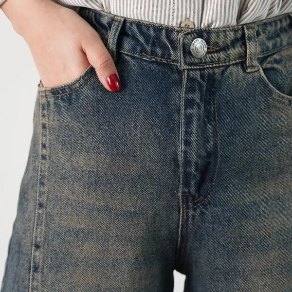 شلوار جین شافل بگ 1404