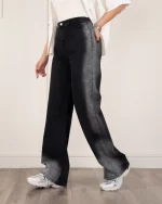 شلوار جین نیم بگ