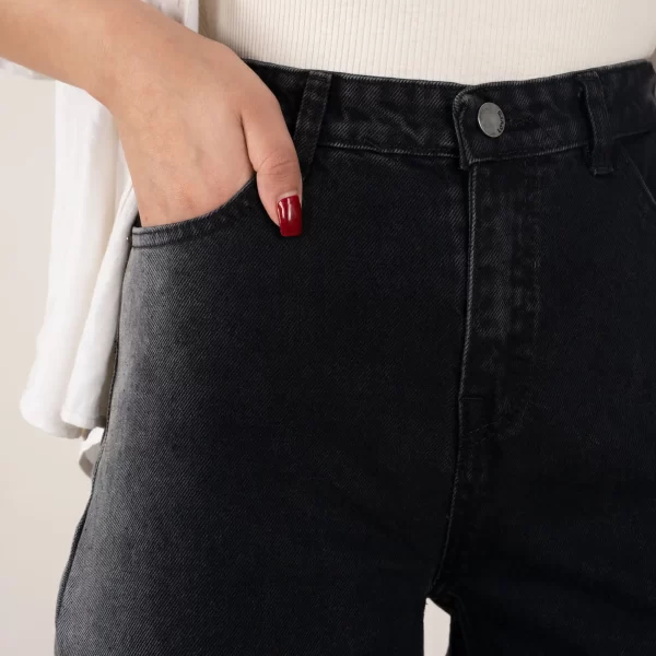 شلوار جین نیم بگ زنانه