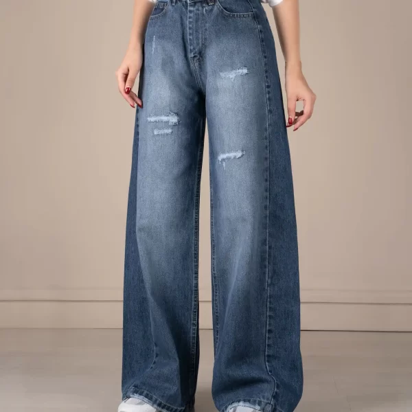 شلوار جین دخترانه ترند ۲۰۲۵