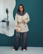 بهترین بارانی کوتاه زنانه ضد آب پاییزی