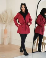 بهترین بارانی کوتاه زنانه ضد آب پاییزی