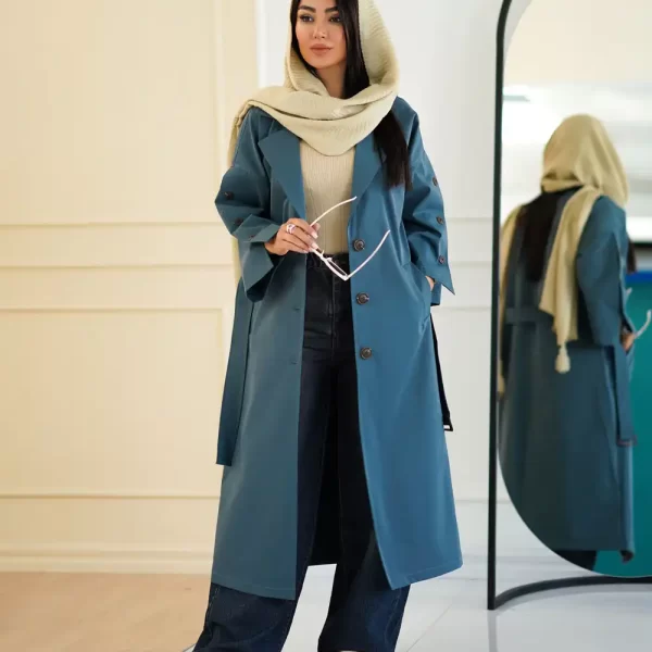 خرید اینترنتی بارانی زنانه شیک