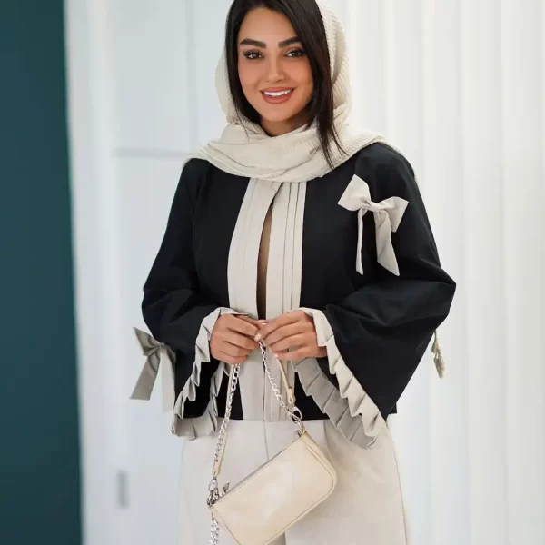 خرید کراپ کت بارانی زنانه شیک