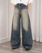 شلوار جین فول بگ جدید