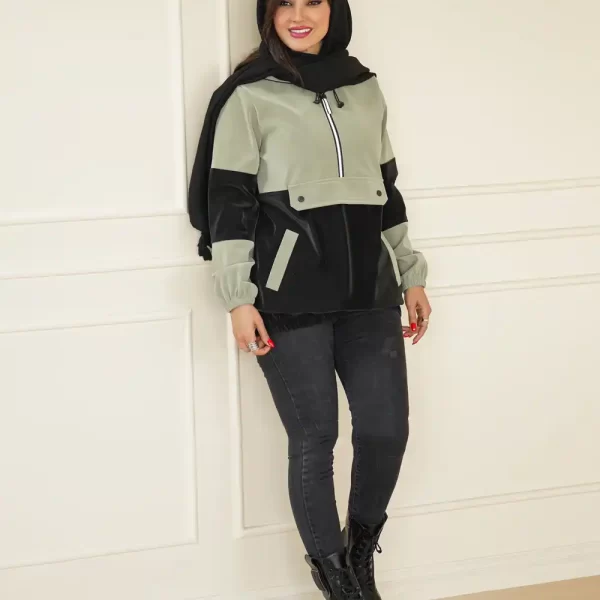 خرید هودی زنانه اسپرت شیک و ارزان