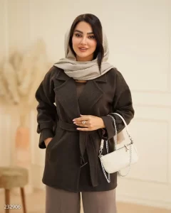 خرید پالتو بلند زنانه شیک زمستانی