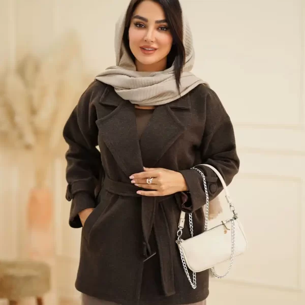 خرید پالتو بلند زنانه شیک زمستانی