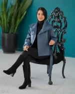 خرید کت چرمی زنانه شیک با قیمت مناسب