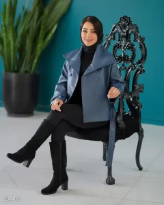 خرید کت چرمی زنانه شیک با قیمت مناسب