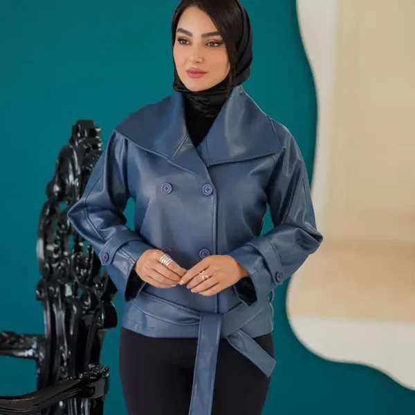 خرید کت چرمی زنانه شیک با قیمت مناسب