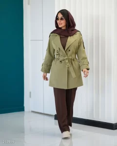 مدل جدید بارانی زنانه ۱۴۰۴