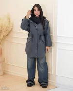 بارانی زنانه اسپرت مناسب استایل روزمره و دانشگاه