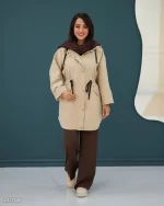 بارانی زنانه اسپرت مناسب استایل روزمره و دانشگاه