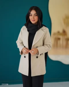 پالتو زنانه کوتاه شیک