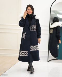 خرید آنلاین بارانی زنانه مجلسی با ارسال سریع