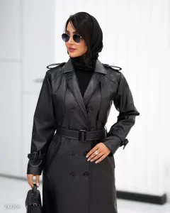 پالتو زنانه چرم جدید ۱۴۰۴