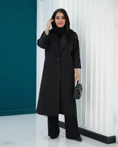 مانتو پاییزی شیک زنانه ۱۴۰۴