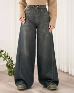 خرید شلوار جین فول بگ زنانه ارزان