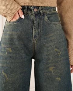 خرید شلوار جین فول بگ زنانه ارزان