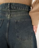 خرید شلوار جین فول بگ زنانه ارزان