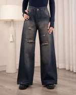 شلوار جین زنانه شافل بگ