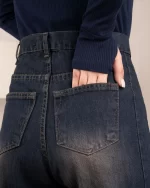 شلوار جین زنانه شافل بگ