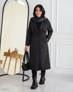 بارانی زنانه بلند و شیک