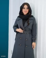 بارانی زنانه بلند و شیک