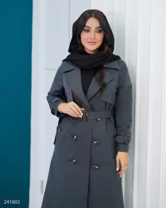 بارانی زنانه بلند و شیک