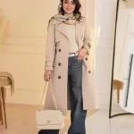 بارانی زنانه بلند و شیک