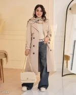 بارانی زنانه بلند و شیک