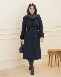 بارانی زنانه بلند و شیک