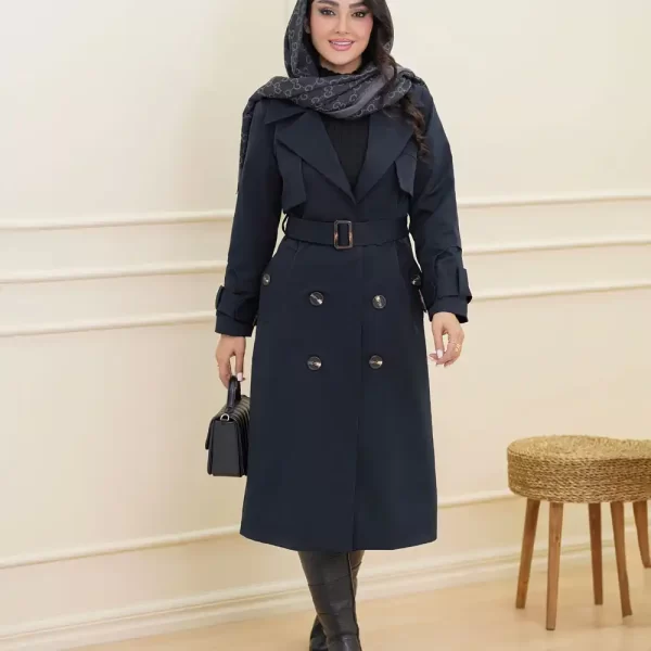 بارانی زنانه بلند و شیک