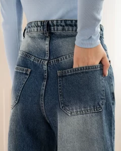 شلوار جین فول بگ زنانه با کیفیت