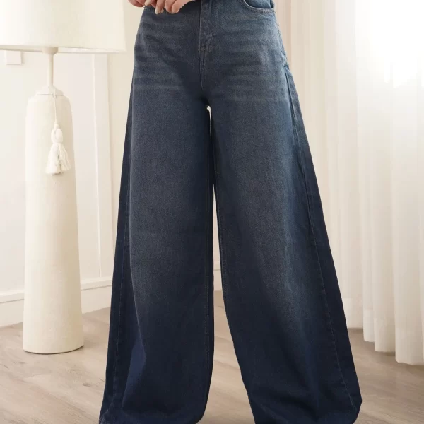 خرید شلوار جین فول بگ زنانه با قیمت مناسب