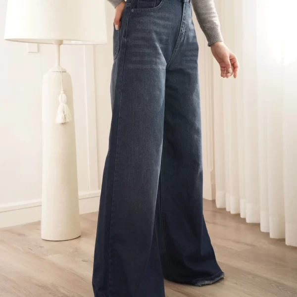 خرید شلوار جین فول بگ زنانه با قیمت مناسب