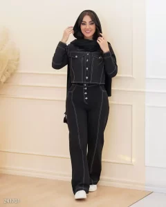 کراپ کت و شلوار مجلسی