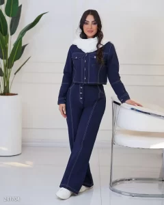 کراپ کت و شلوار مجلسی