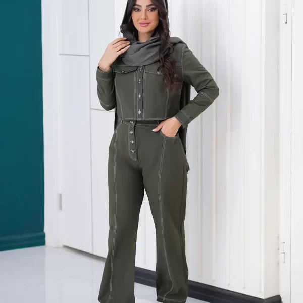 کراپ کت و شلوار مجلسی