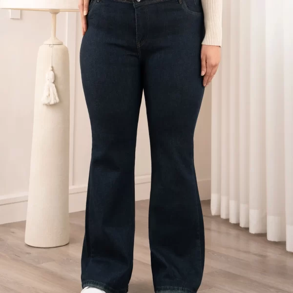 جین بوت کات سایز بزرگ